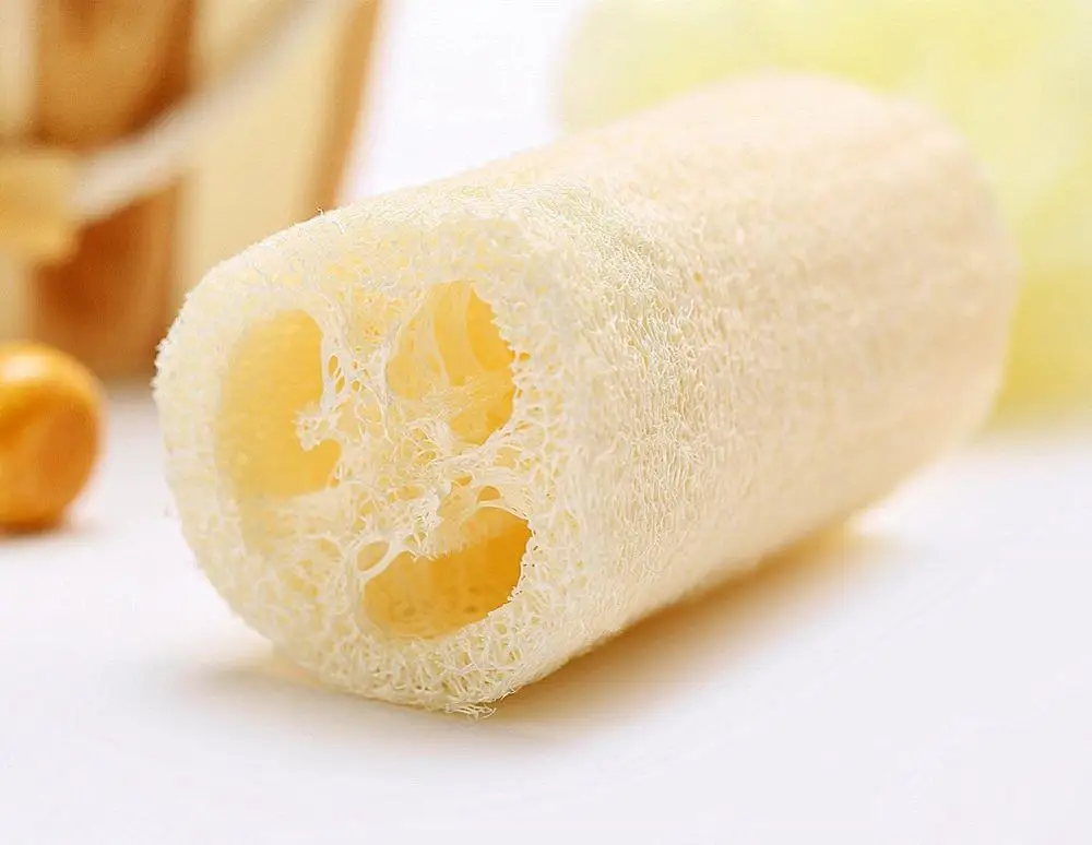 4Inch (dia 5-7cm) Natural loofah/luffa sponge