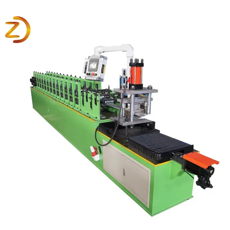 Full automatic high speed 20-25m/min rolling shutter machine shutter door roll forming machine making cost China manufacture