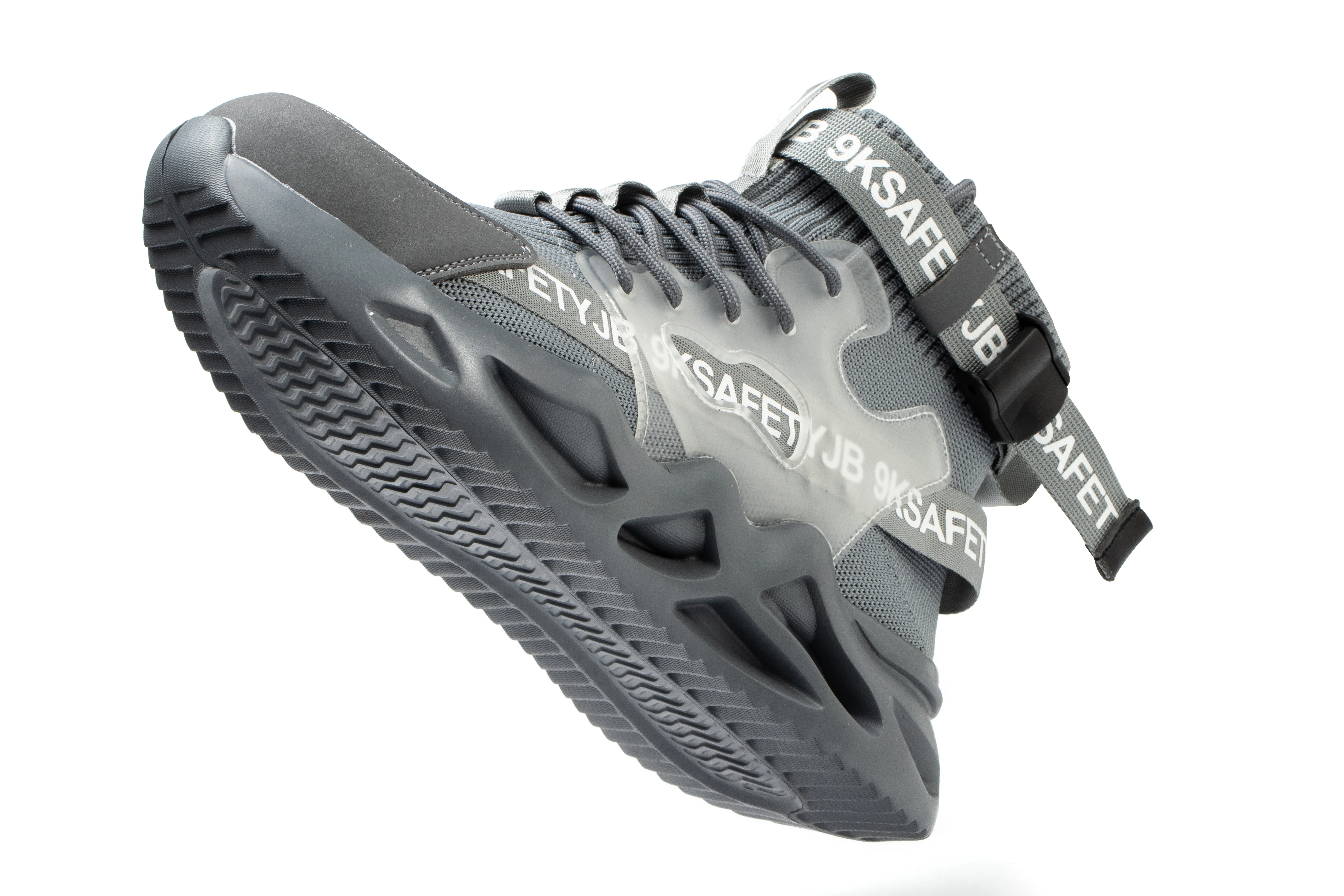 Hot Selling Industrial Protective Breathable  Puncture-proof Anti-slip Trainers Steel Toe Safety Shoes For Man