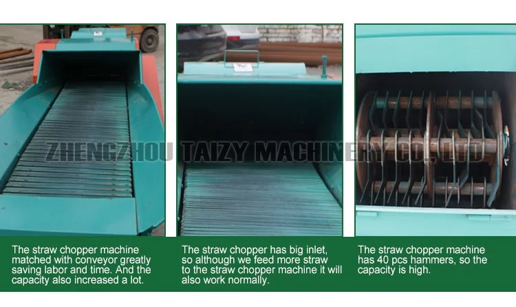 Animal Feed Chaff Cutter Machine Grass Cutter For Feeding Processing