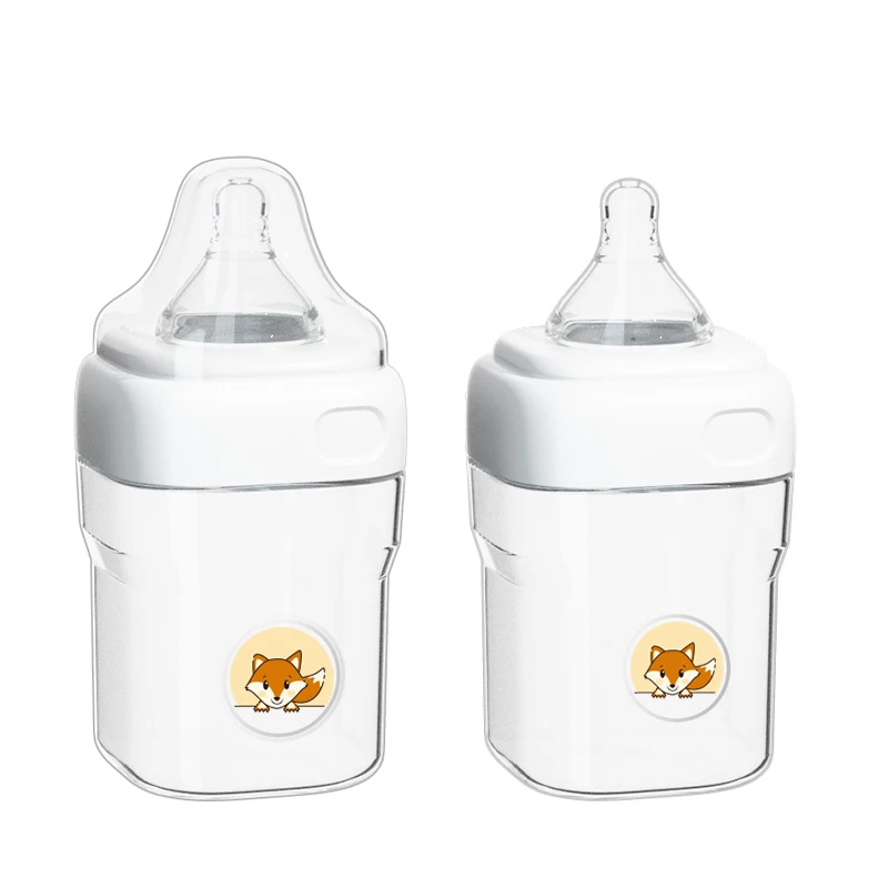 2024 New Born PP Silicon Infant Feeder Bottles Set Newborn Kids Baby Drinking Products Feeding Water Milk Bottle For Baby