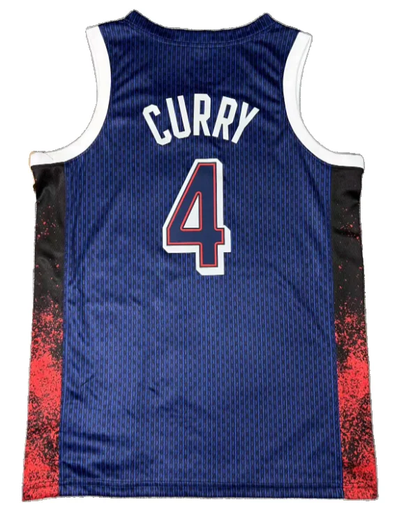 24 футболка сборной США Durant jeer #6 James #4 Curry #8 Leonard embid баскетбольная майка