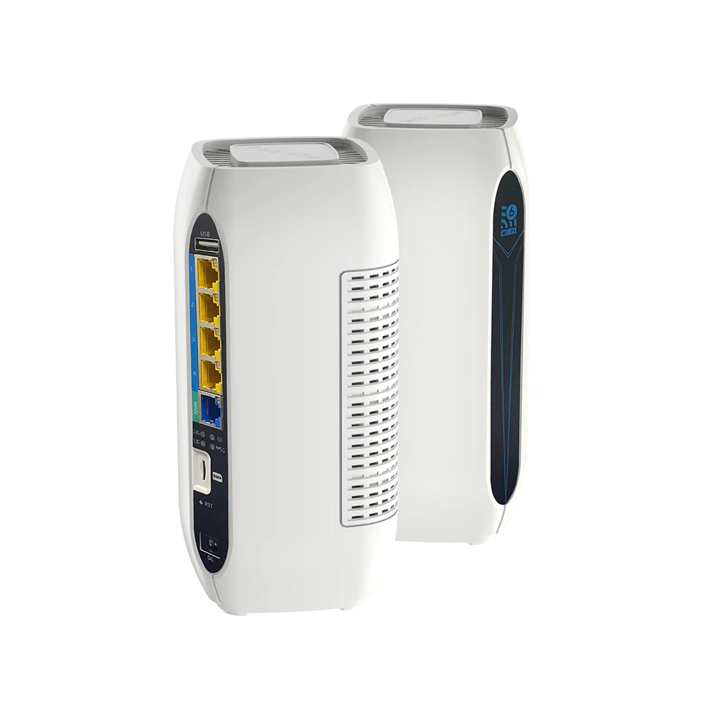 Vehicle Bus Hot Selling 5G CPE Router 3000Mbps WiFi 6 Wireless 2.4G 5.8G Support SA/NSA Dual band 5G Modem router