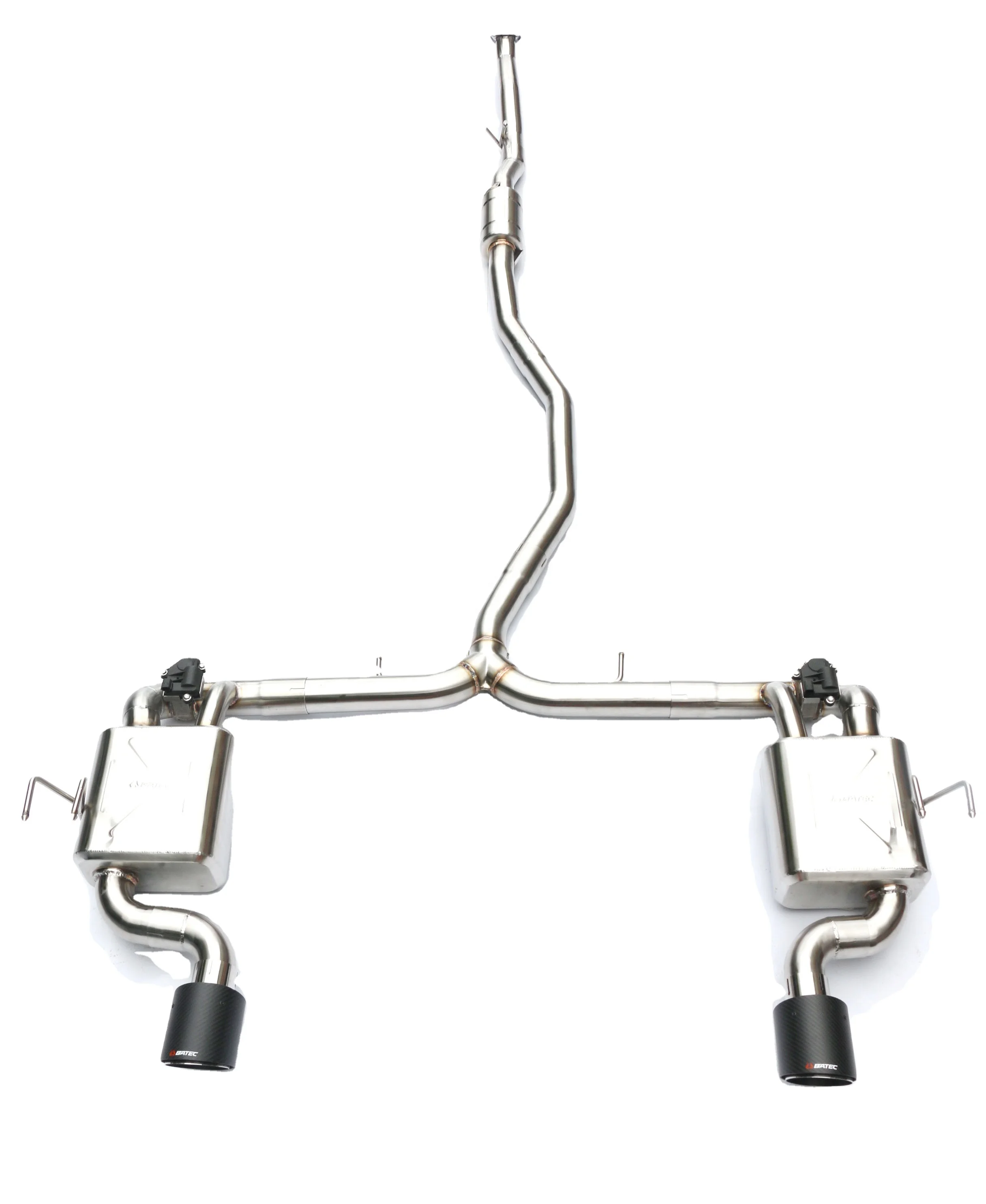 Высокопроизводительный Универсальный титановый выхлопной газон Akrapovical для HONDA CIVIC