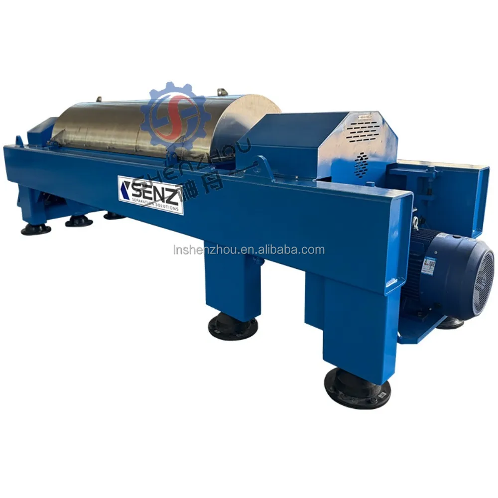 2 Phase Automatic Industrial Fruit Juice Vfd Solid Small Olive Oil Extraction Decanter Centrifuge