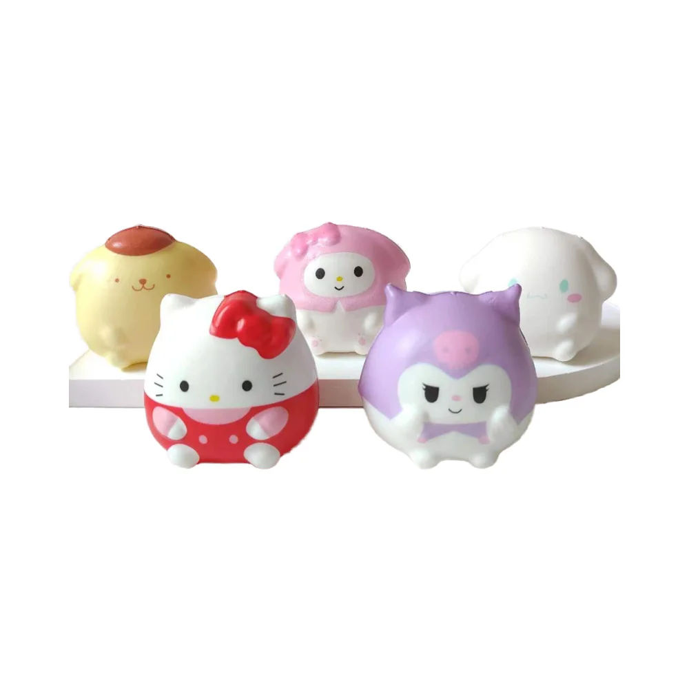 Wholesale Stress Relief Pu all kinds of small toys anime character dolls cartoon stress relief characters gifts for children