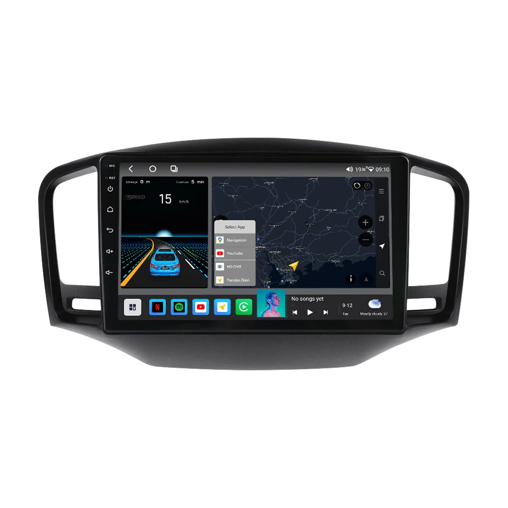 MEKEDE M6 3D Android car video WiFi 8+256G for Roewe 350 M-G 350 2010-2016 ADAS DVR navigation system