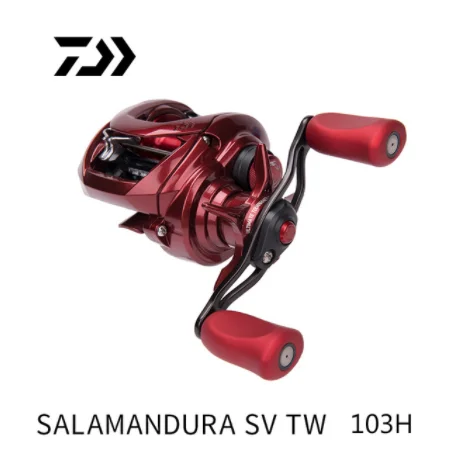 100% Оригинальные низкопрофильные рыболовные катушки DAIWA саламандура SV TW 70 103 150 для морской и пресной воды
