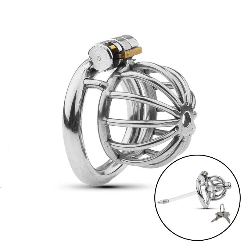 Hot Selling Stainless Steel New Arc Ring Pendant Ball Sex Toy Scrotum Stretcher Testicle Massager SM Chastity Lock