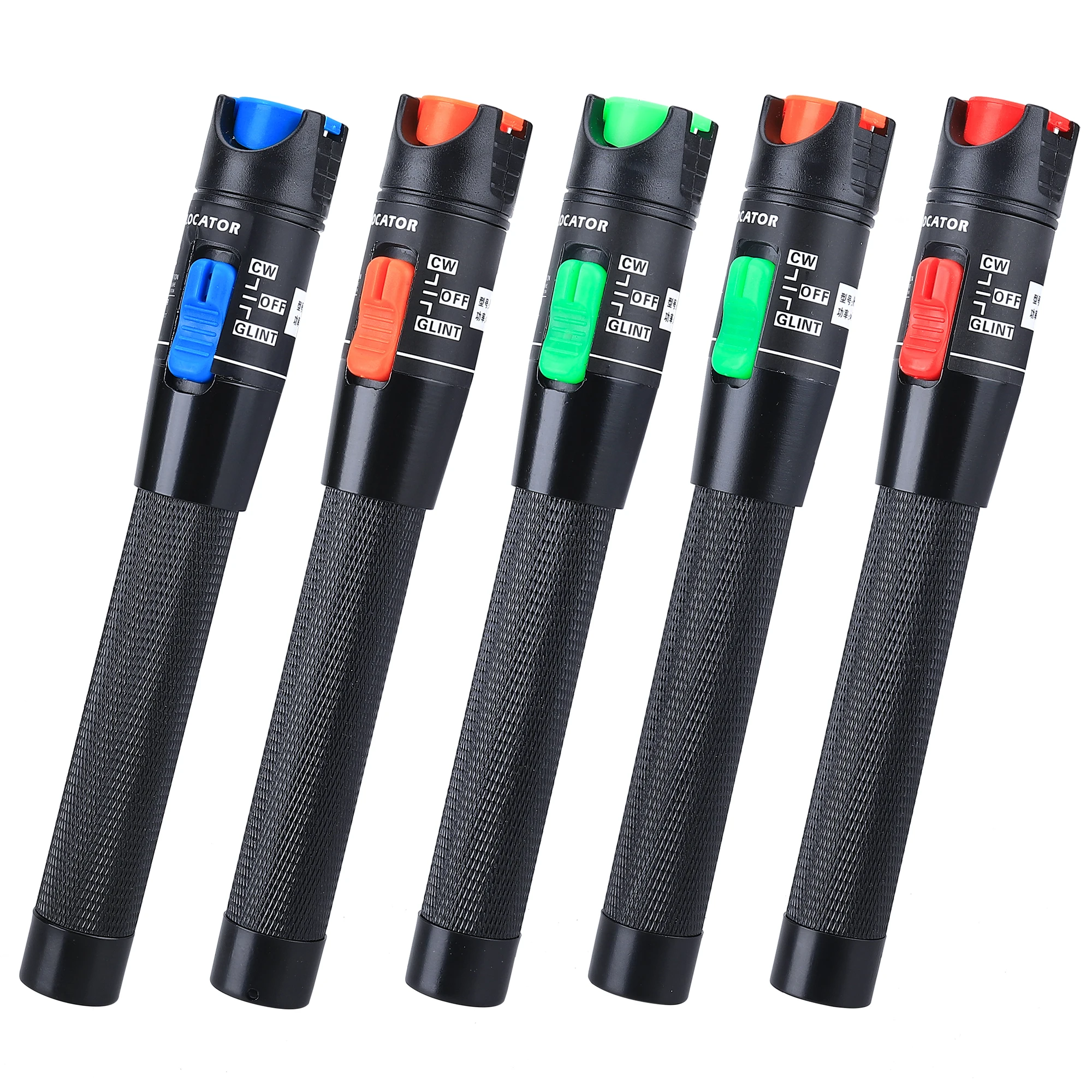 Тестер оптоволоконного кабеля FTTH, красный лазерный трекер неисправностей, универсальный интерфейс 2,5 мм, разъем SC/ST/FC, Визуальный дефектоскоп 5-50 мВт