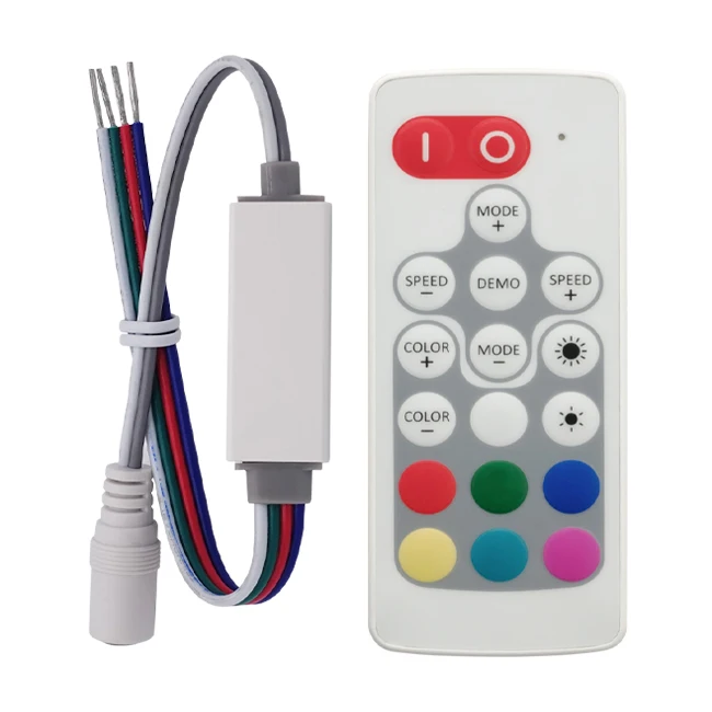 Rayrun RF RGB светодиодный диммер 5-24 в постоянное напряжение PWM 1K