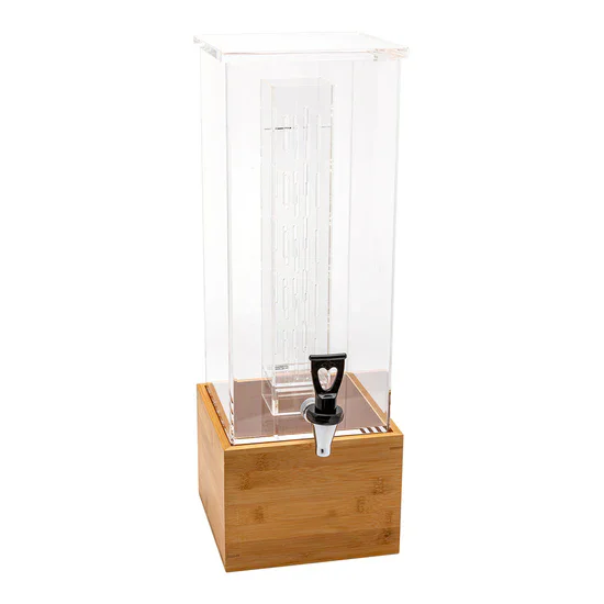 Custom Acrylic Juice Drink Water Dispenser With Stand for Parties