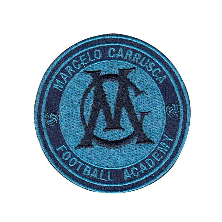 custom hand embroidered badges laser cut organic cotton embroidery anime woven patches no minimum
