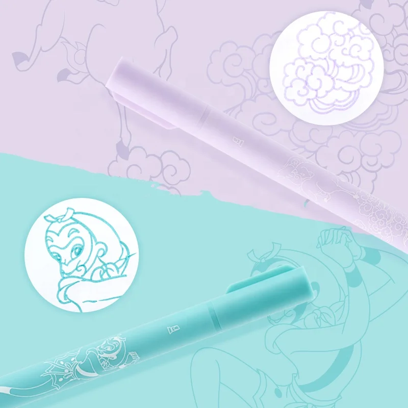 KACO Highlighter Permanent Marker Pen with Clip 5 Colors Assorted