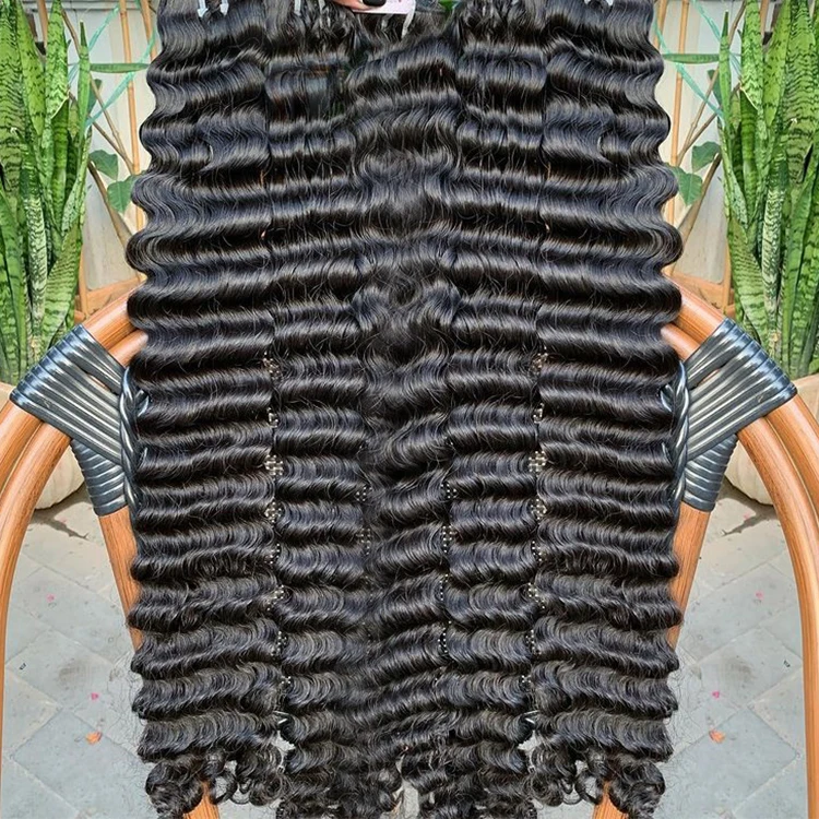 raw hair unprocessed indian raw human hair single donor Raw Human Hair cambodian raw deep wave Bundles