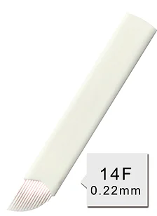 Universal Nano 0.20mm U18pins PMU Microblading Needles Blade Ryebrow Tattoo Tips