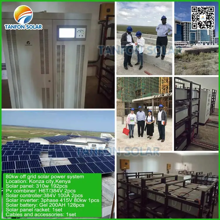 30kw 50kw 60kw Solar System Price 50000w off Grid PV Power System for Home