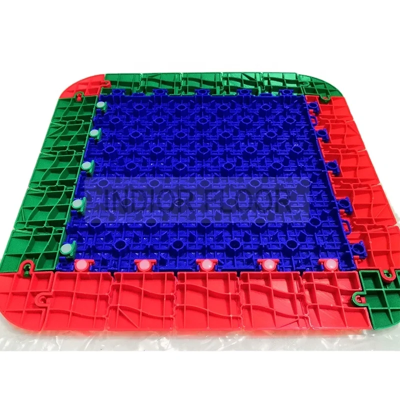Wholesale products outdoor sports venues basketball tennis court plastic pp interlocking tiles