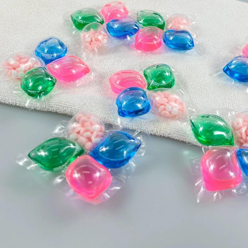 FactorySale Laundry Detergent Pods 8 Times Protein Cleaning Long Lasting Fragrance Scent Booster Liquid Pods with fragrance bead