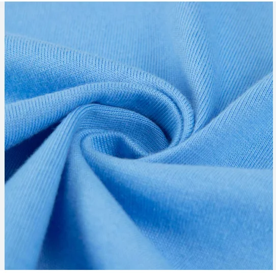 Custom wholesale heavy weight egyptian liberty pure cotton material knitted soft poplin fabric roll for clothing t-shirt hoodie