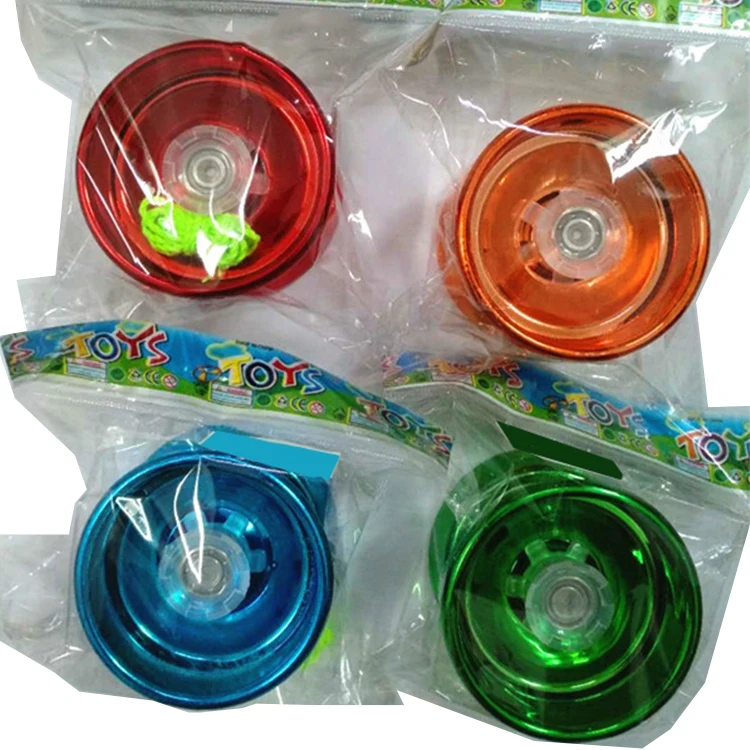 Wholesale Custom Professional Aluminum Metal Yoyo Three-Bearing Alloy Aluminum Yo-Yo For Kids And Adult