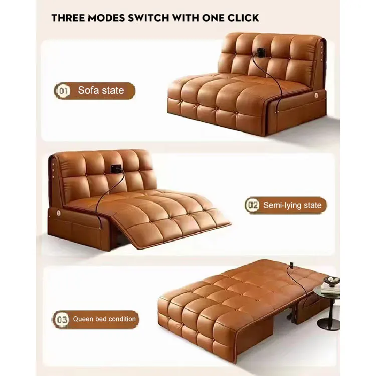 Living Room Sofa Bed Frame Electric Foldable Metal Frame Mechanism For Sofa Bed