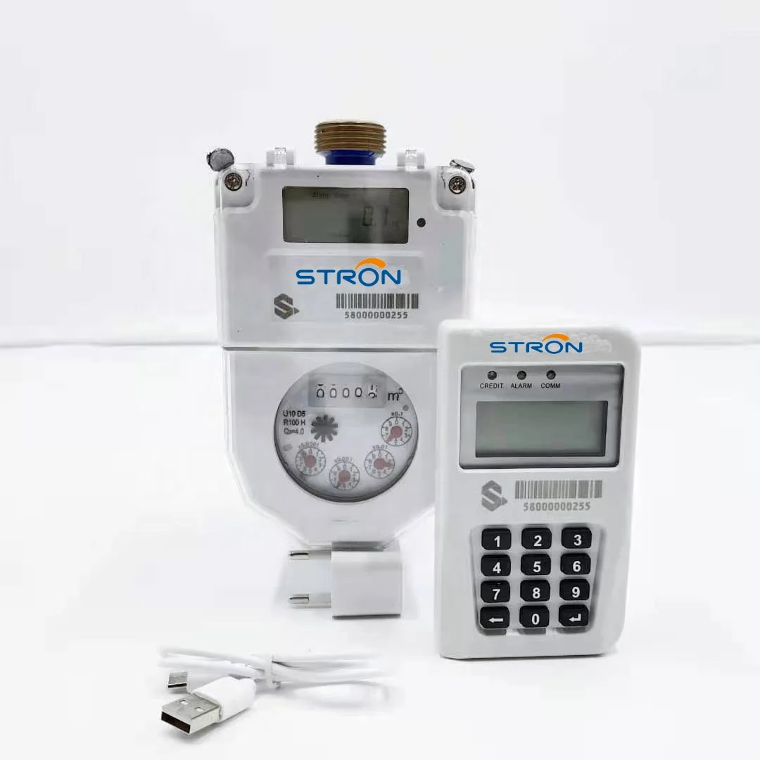  Счетчик воды STS с раздельной клавиатурой поддержка GPRS RF (опционально) бесплатным торговым программным