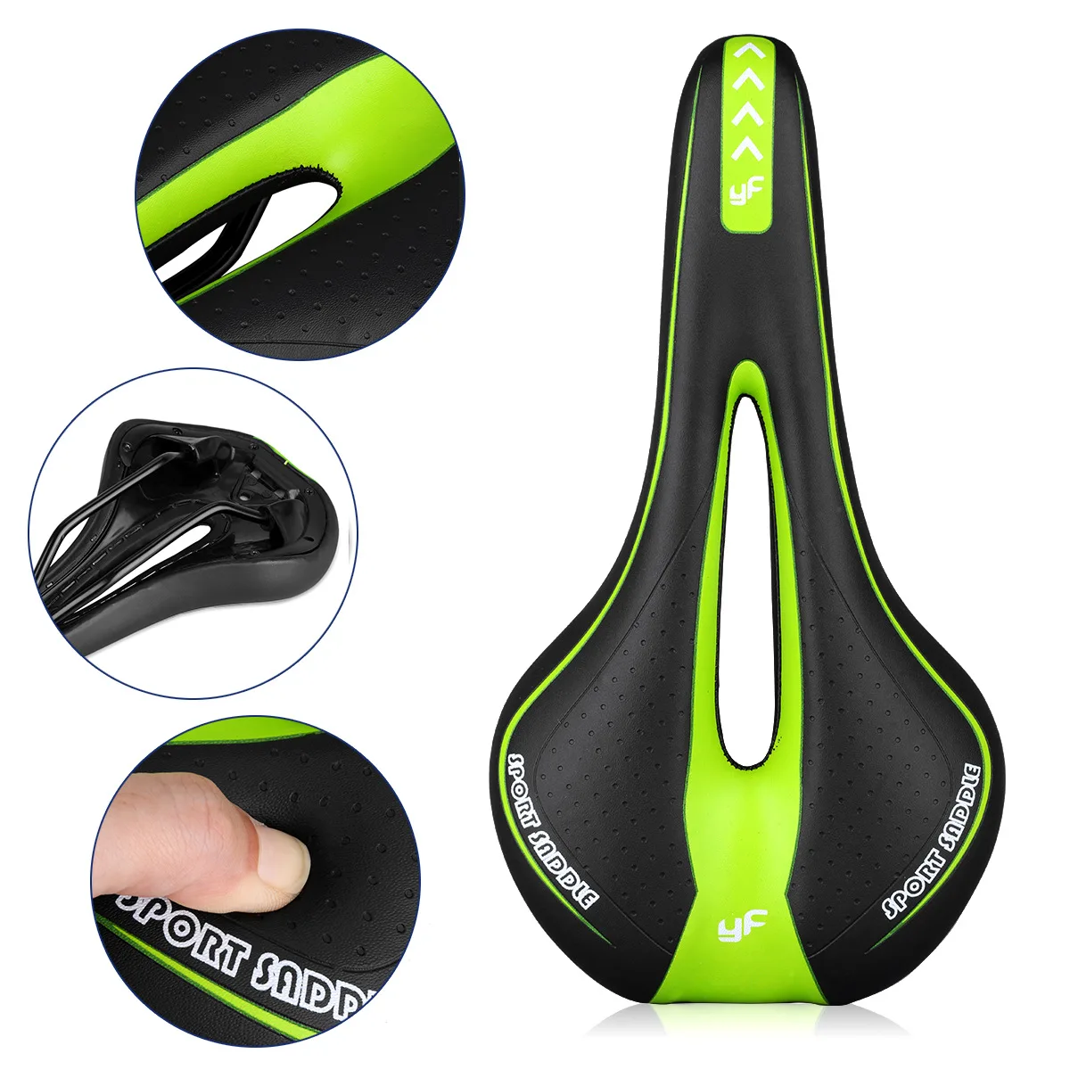 2022 Bicycle Hollow Saddle Cycling Road Mountain Bike Seat Soft Bicycle MTB Saddle Cushion