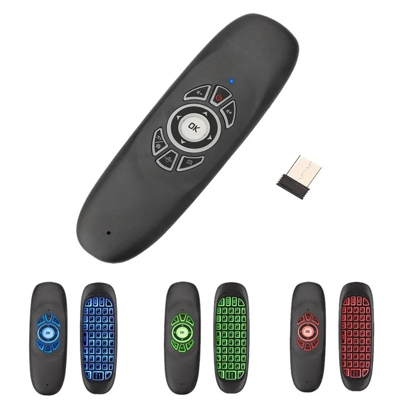 T10 Rechargeable Wireless Air remote control c120 air mouse