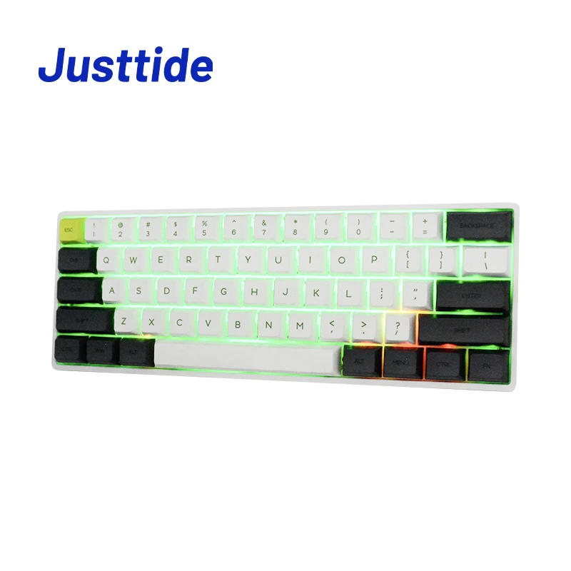 
 Лидер продаж 2021, беспроводная механическая клавиатура с широкой подсветкой, водонепроницаемая, с голубым валом, rgb, черная, дешевая игровая клавиатура для дома и офиса  