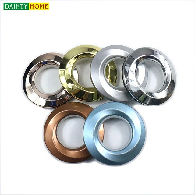 Customized Colourful Decorative Round Plastic Curtain Eyelet Ring diameter 84mm