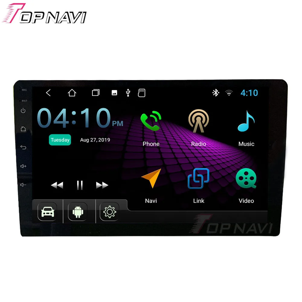 Автомобильный DVD GPS-навигатор Android 10,0, 9 дюймов, универсальная Автомагнитола OEM, аудио, мультимедийный плеер, Восьмиядерный процессор, 2 Гб, 32 ГБ, 2 Din, автомобильное радио GPS
