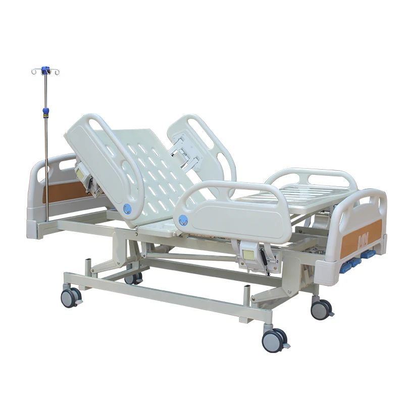 Cheap Price Patient ABS Side Rail 3 Cranks Hospital Bed  For Sale