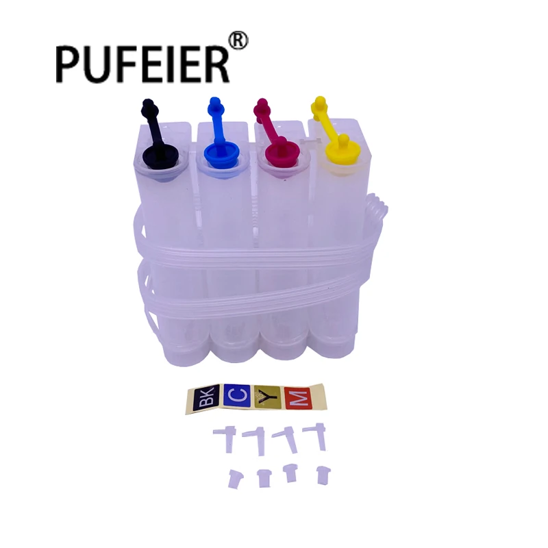 4 Color Continuous Ink Supply System Universal CISS Kit for Canon Epson HP Brother DIY CISS Ink Tank