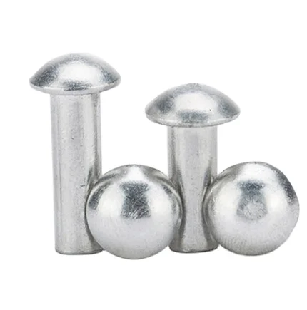 Manufacturer high strength aluminum din 660 steel round head solid rivets