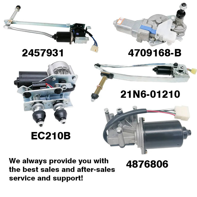 Wiper Motor Assy Pc200-5 For Excavator Electrical Parts Wiper Blade Motor