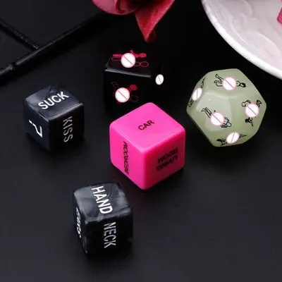 
Sunfoo Oem Adult Game Sex Position Dice Glow Adult Dice Game Sex Sex Games Cards Dice Intimate 