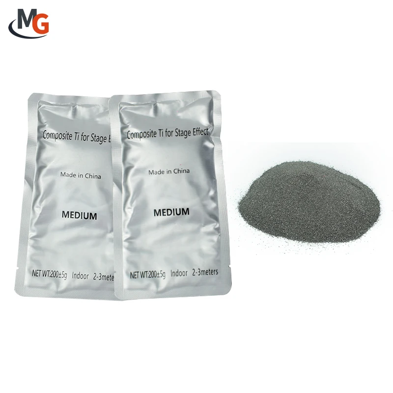 200g Cold Fireworks Sparkler Machine Composite Powder Spark Granules Powder Cold Fire Stage Effect Powder
