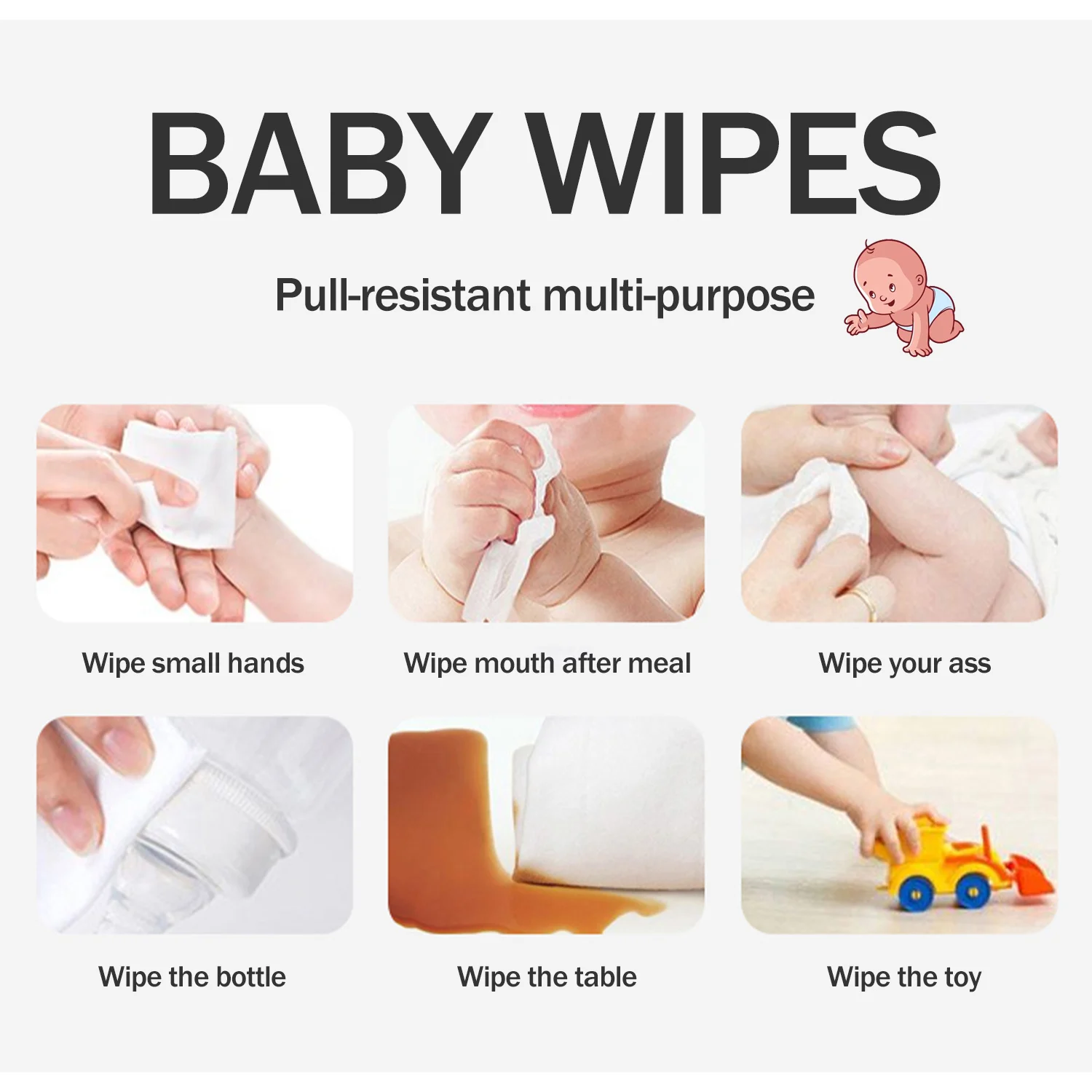 2024 Hot Sale Private Label Eco Friendly Non-woven Natural Baby Wet Wipes Warmer For Children