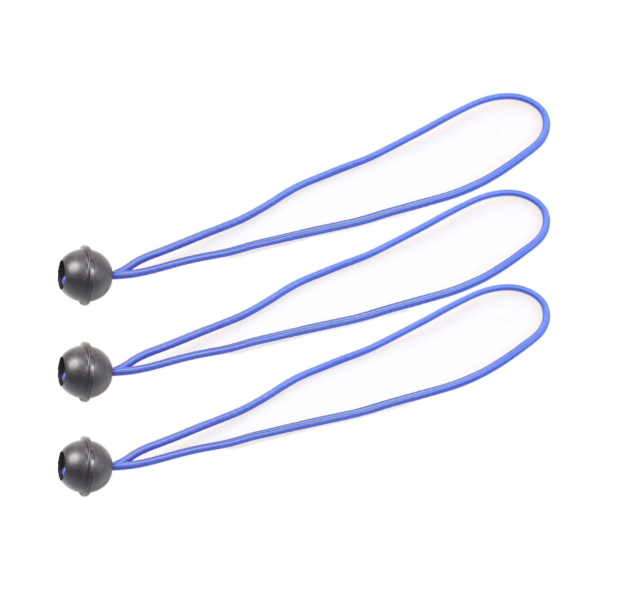 Outdoor Bike Bicycle Fitness Elastic Flat Bungee Cords Rope With Plastic J Hooks Bungee Cords Rope