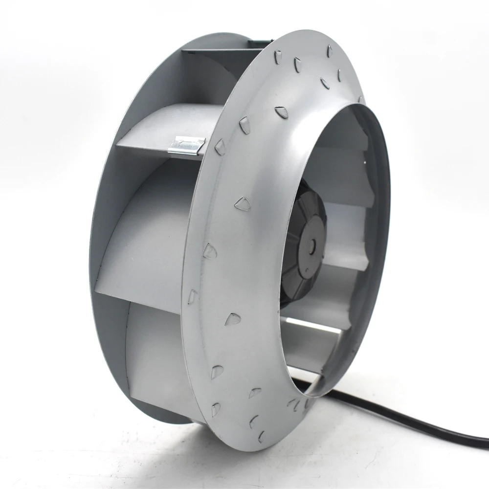 Fengda AC 225mm small backward inclined  china centrifugal blower fan price with metal impeller for air purifier CE approved