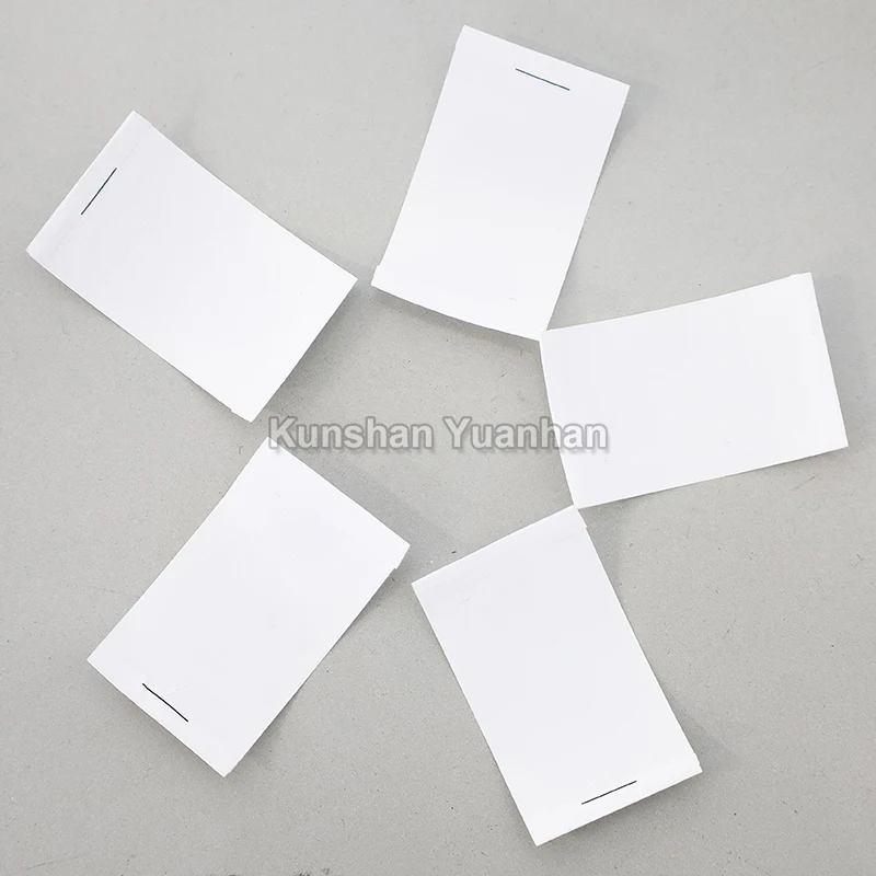 Full automatic ultrasonic stain label  woven label fold and cut machine