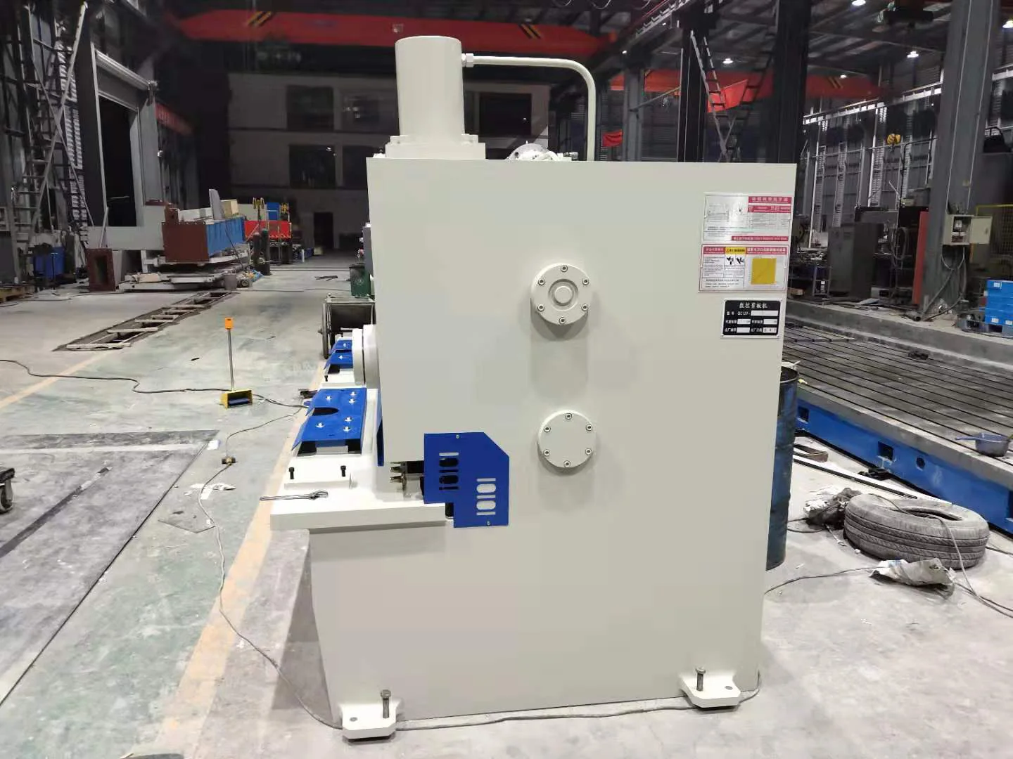 Mechanical shearing machine, QC11K series metal sheet cutting machine