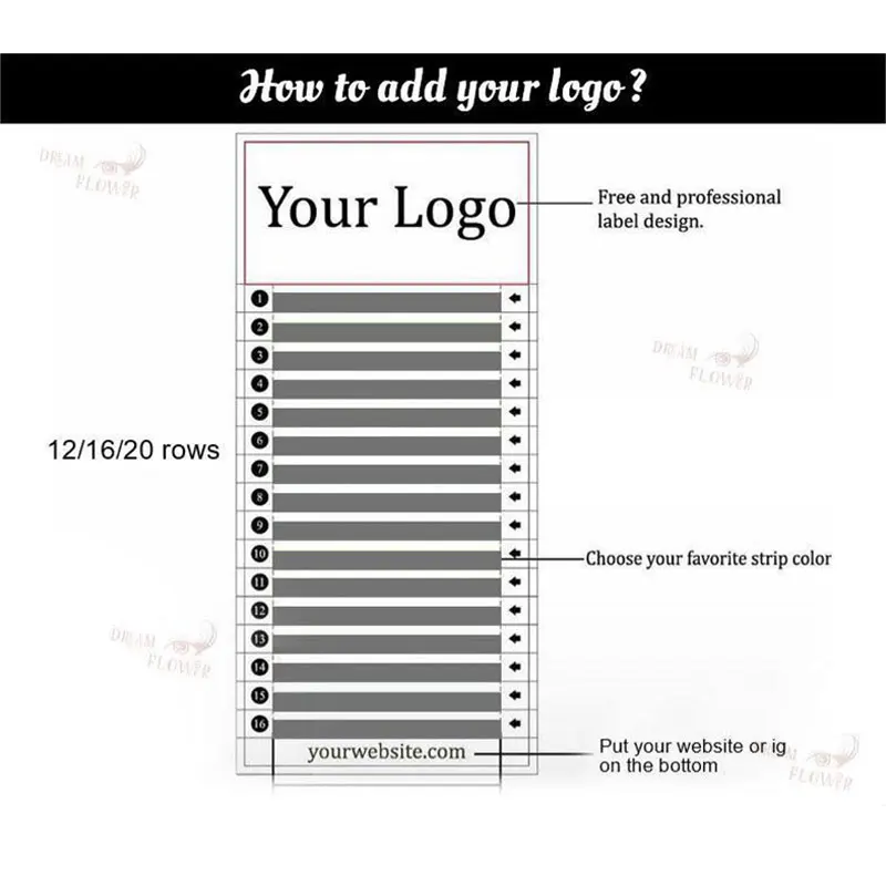 Free Sample of soft and black  russian lash extensions 5-25mm Length with customized lash volume extensions with cashmere extens