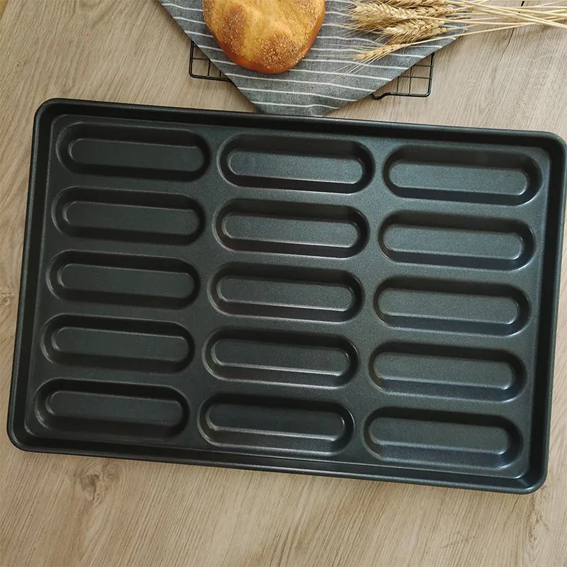 Hot Sale Industrial Hotdog Bun Pan / Hot Dog Baking Tray