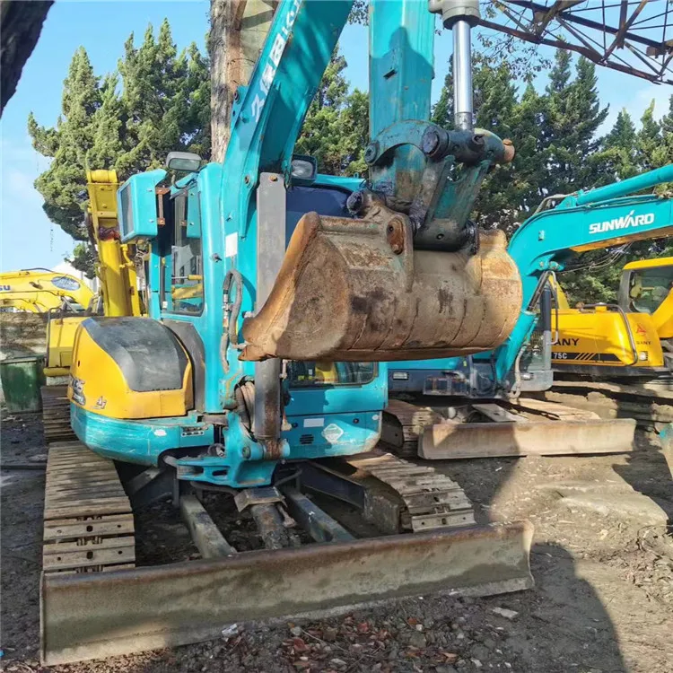 Japanese Used Kubota U-135 in good condition stock mini excavator best price KUBOTA KOBELCO CAT KOMATSU