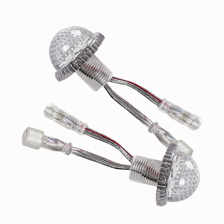 Trade Assurance Smar RGB full color Pixel Light Source GS8206 35mm 9leds Pixel Led Point Lights