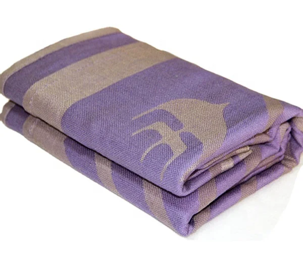 jacquard 100% modacrylic soft anti-static Firepretoof Airline Blankets