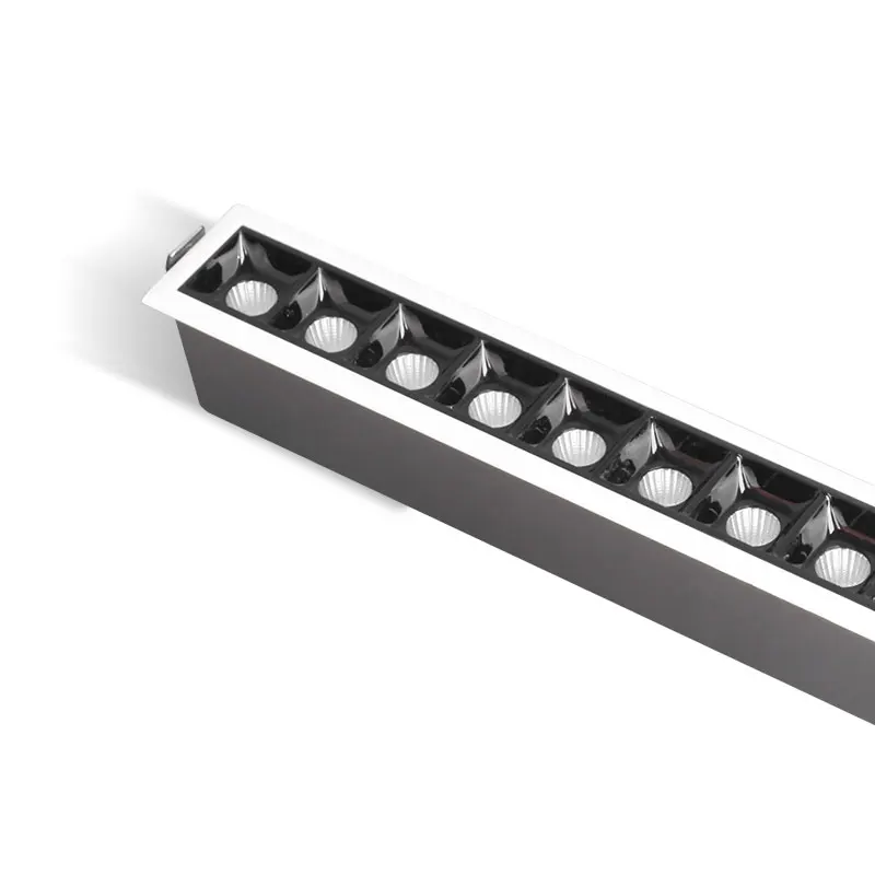 Modern 20w CRI80/90 CCT 2700-6000k dimmable anti glare led linear light for office LED TUBE