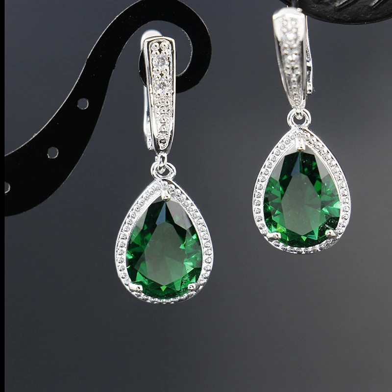 Classic American Diamond Necklaces Set Luxury Gold Jewelry Necklace Women Bridal Jewelry Set